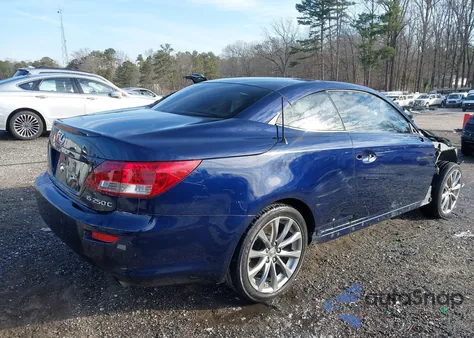 2013 Lexus Is 250C из США, поврежденный, VIN JTHFF2C25D2528546